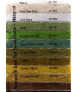 Semperfli SemperSeal Subs Natural Collection 12 Color Dispenser Dubbing