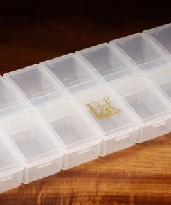 Hareline Fly Boxes Individual Compartment Box