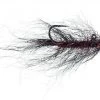 MFC Chan's Balanced Ruby-Eyed Leech - Black/Red Shop Flies