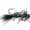 MFC Rowley's BB Micro Leech - Black Shop Flies