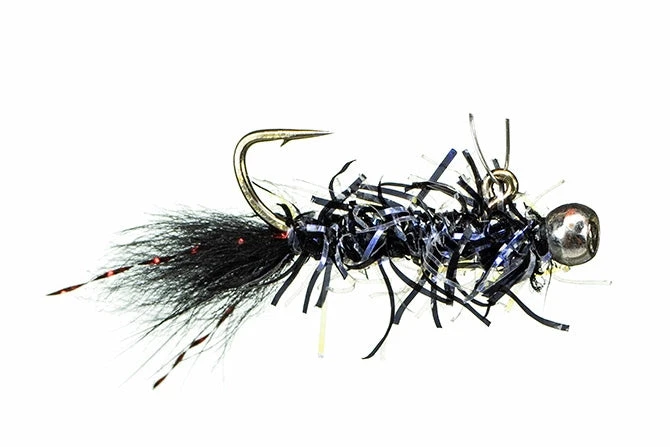 MFC Rowley's BB Micro Leech - Black Shop Flies 3 MFC Rowley's BB Micro Leech - Black Shop Flies