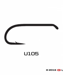 Umpqua U105 Nymph & Wet Hook - 50 Pack Hooks & Shanks