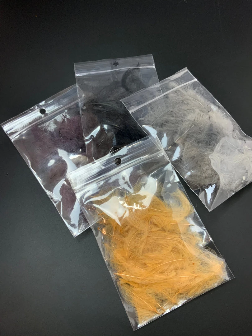 Feathers & Marabou Fly Fish Food “Duck Butt” CDC 3 Feathers & Marabou Fly Fish Food “Duck Butt” CDC