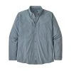 Patagonia Long-Sleeved Sun Stretch Shirt - Pigeon Blue Clothing & Logo Gear 1 Patagonia Long-Sleeved Sun Stretch Shirt - Pigeon Blue Clothing & Logo Gear