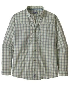 Patagonia Long-Sleeved Sun Stretch Shirt - Gypsum