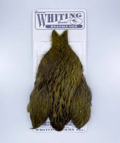 Whiting Brahma Hen Cape For Soft Hackles 21 Whiting Brahma Hen Cape For Soft Hackles