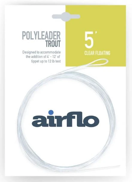 Fly Lines Airflo Trout 5' Polyleader 3 Fly Lines Airflo Trout 5' Polyleader