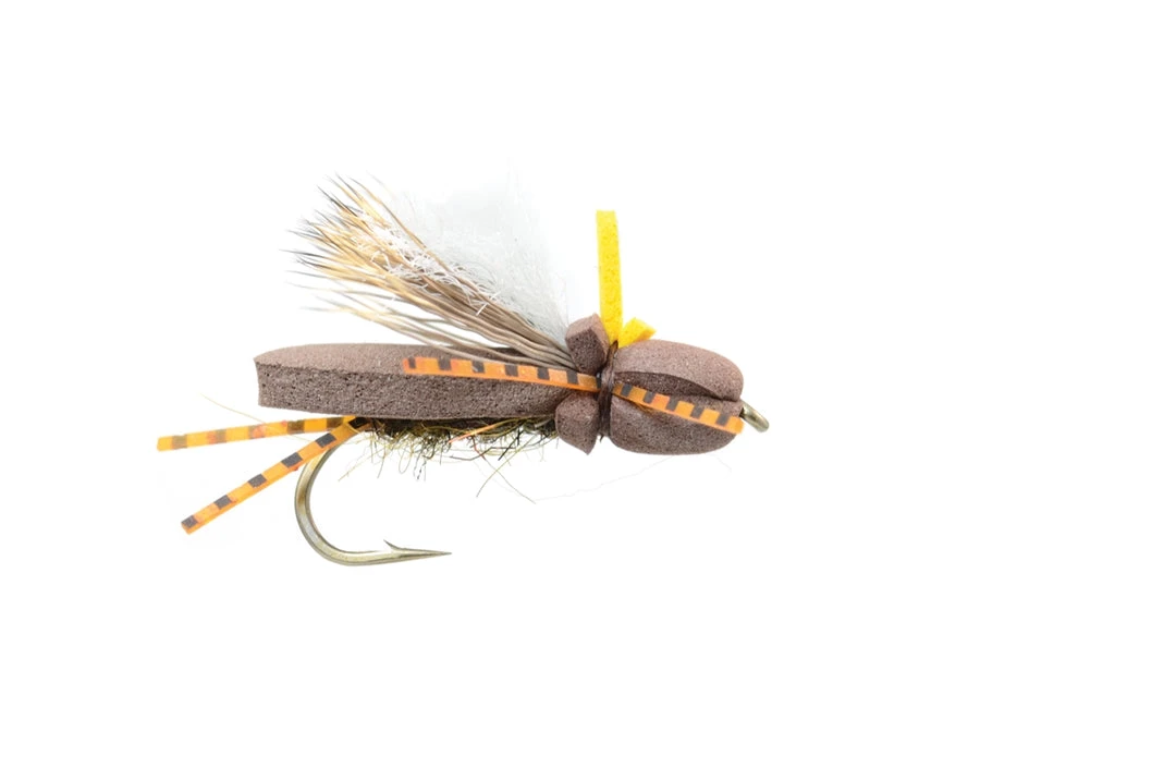 Fulling Mill Shop Flies Stoneflopper Brown 3 Fulling Mill Shop Flies Stoneflopper Brown