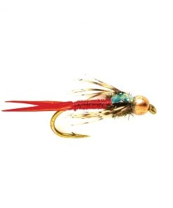 Fulling Mill Shop Flies Copper John Red (BH)