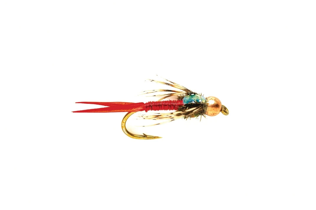 Fulling Mill Shop Flies Copper John Red (BH) 3 Fulling Mill Shop Flies Copper John Red (BH)