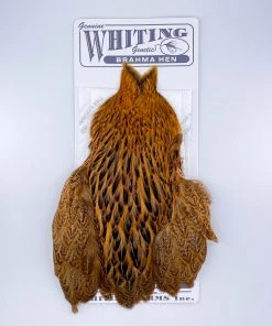Whiting Brahma Hen Cape For Soft Hackles 20 Whiting Brahma Hen Cape For Soft Hackles