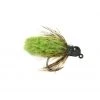 Fulling Mill Shop Flies Tungsten Bomb Mop Fly Chartreuse - 14