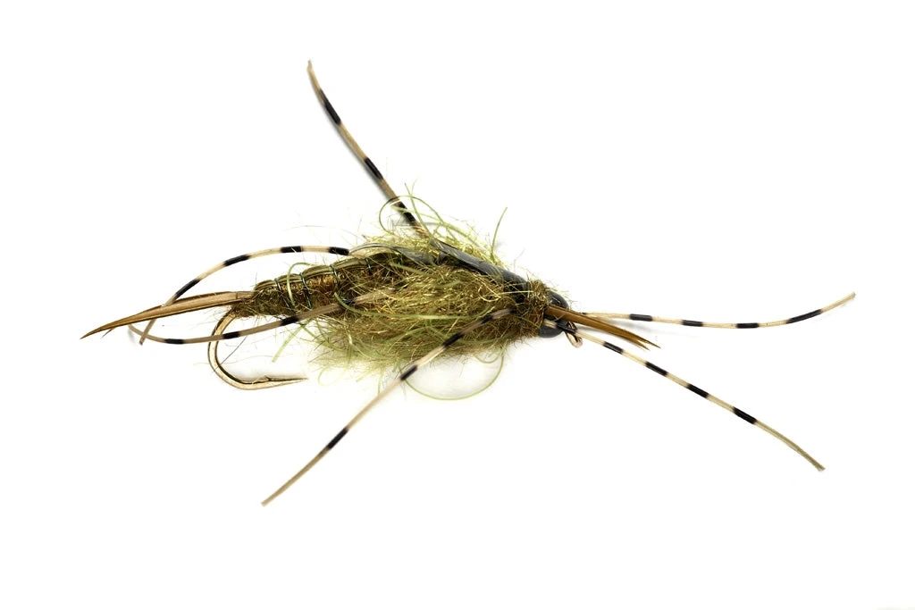 Fulling Mill Tungsten Nemec Stone Nymph Olive 3 Fulling Mill Tungsten Nemec Stone Nymph Olive