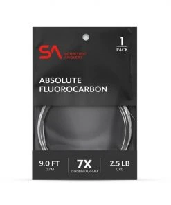 Scientific Anglers Tippet Leader & Accessories Absolute Fluorocarbon Tapered Leader - 9ft