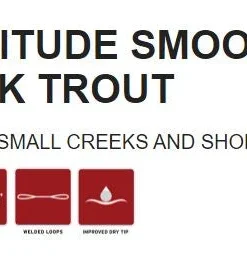 Scientific Anglers Amplitude Smooth Creek Trout Fly Line Fly Lines 7 Scientific Anglers Amplitude Smooth Creek Trout Fly Line Fly Lines