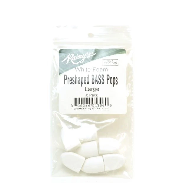 Foam & Bodies Rainy's Pre-Shaped Bass Pops 3 Foam & Bodies Rainy's Pre-Shaped Bass Pops