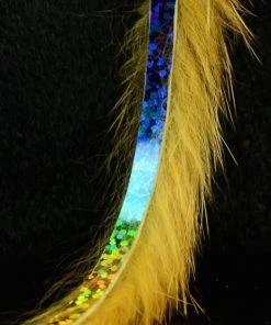 Hareline Bling Rabbit Strips Hair & Fur