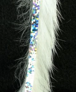 Hareline Bling Rabbit Strips Hair & Fur