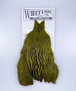 Whiting Brahma Hen Cape For Soft Hackles 25 Whiting Brahma Hen Cape For Soft Hackles