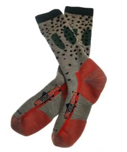 Rep Your Water Clothing & Logo Gear RepYourWater Trout Socks - Cutthroat Edition