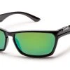 Smith Sunglasses Suncloud Cutout - Black - Green Mirror