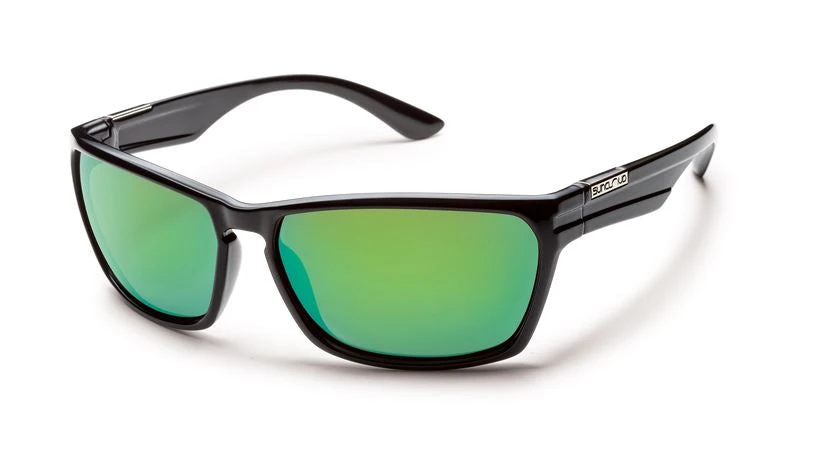 Smith Sunglasses Suncloud Cutout - Black - Green Mirror 3 Smith Sunglasses Suncloud Cutout - Black - Green Mirror