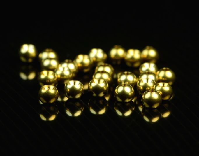 Hareline Cyclops Brass Beads 5 Hareline Cyclops Brass Beads