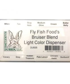 Hareline Dubbing Bruiser Blend Light Colors Dispenser