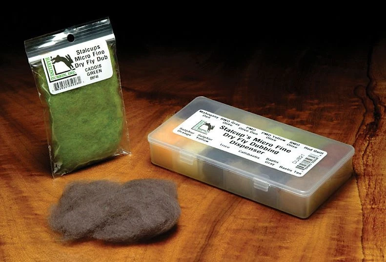 Hareline Stalcup's Micro Fine Dry Fly Dubbing Dispenser 3 Hareline Stalcup's Micro Fine Dry Fly Dubbing Dispenser