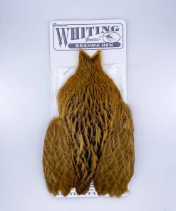 Whiting Brahma Hen Cape For Soft Hackles 24 Whiting Brahma Hen Cape For Soft Hackles