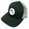 Captuer Hats Fly Fish Food Logo Hat - Black & Grey