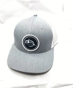 Captuer Fly Fish Food Black Logo Hat - Gray Hats
