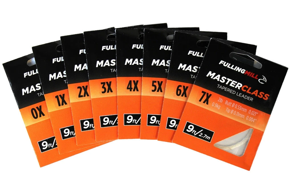 Tippet Leader & Accessories Fulling Mill Masterclass Nylon Leader 3 Tippet Leader & Accessories Fulling Mill Masterclass Nylon Leader