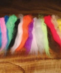 Hareline Synthetic Fibers & Flash Pseudo Marabou