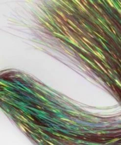 Hareline Synthetic Fibers & Flash Dyed Pearl Flashabou