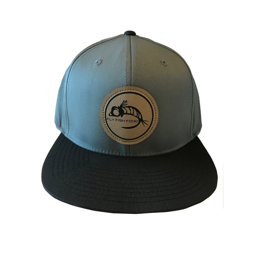 Captuer Hats Fly Fish Food Golf Logo Hat - Gray 3 Captuer Hats Fly Fish Food Golf Logo Hat - Gray