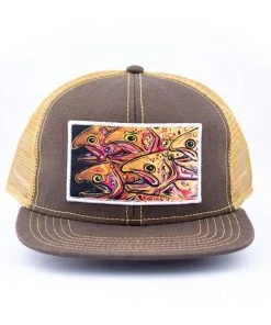 Abby Paffrath Hats Art 4 All Golden Trout Trucker Hat