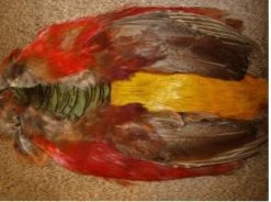 Nature's Spirit Feathers & Marabou Golden Pheasant Skin