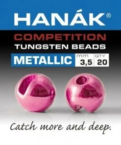 Nature's Spirit Hanak Metallic+ Slotted Tungsten Beads