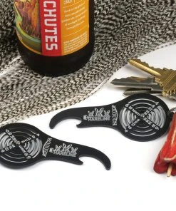 Fly Tying Accessories Hareline Bottle Opener & Hackle Gauge Key