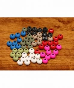 Hareline Mottled Tactical Slotted Tungsten Beads
