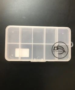 New Phase Large 10 Compartment Clear Snap Lid Fly Box Fly Boxes