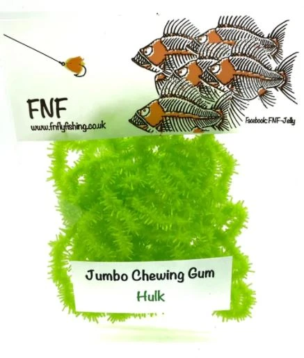 Nature's Spirit FNF Jumbo Chewing Gum Worm Chenille 10 Nature's Spirit FNF Jumbo Chewing Gum Worm Chenille