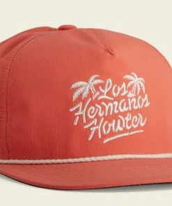 Howler Brothers Howler Bros Unstructured Snapback Hat - Los Hermanos: Coral