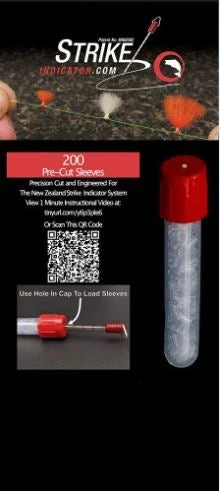 Alpine Indicators & Split Shot New Zealand Strike Indicator Pre-Cut Sleeves