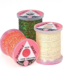 Wapsi Misc. Synthetics Midge Sparkle Braid