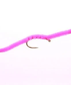 Umpqua San Juan Worm - Hot Pink