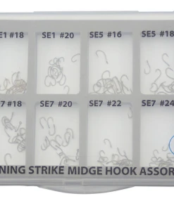 Wapsi Lightning Strike Hook Assortment Box Hooks & Shanks 12 Wapsi Lightning Strike Hook Assortment Box Hooks & Shanks