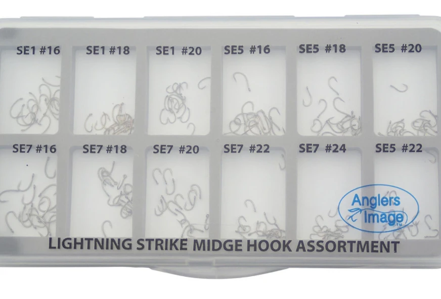 Wapsi Lightning Strike Hook Assortment Box Hooks & Shanks 6 Wapsi Lightning Strike Hook Assortment Box Hooks & Shanks