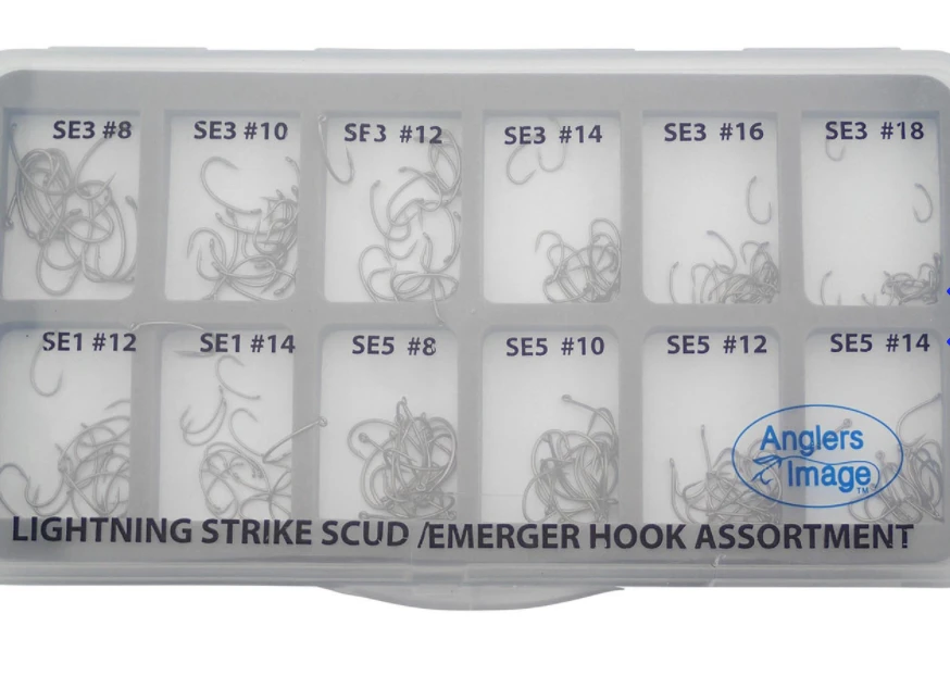 Wapsi Lightning Strike Hook Assortment Box Hooks & Shanks 8 Wapsi Lightning Strike Hook Assortment Box Hooks & Shanks